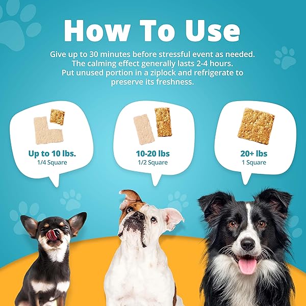 HEAVENLY HOUNDS PEANUT BUTTER CHEWS – ANXIETY RELIEF FOR DOGS – NATURAL INGREDIENTS – NO HEMP CALMING TREATS, 2 OZ – PACK OF 12