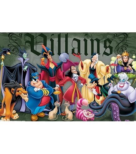 Amazon.com: Trends International MB12420 Mystery Disney Villains