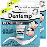 Dentemp Maximum Strength Loose Cap &amp; Lost Filling Repair Kit &ndash; 2.64g (2pk) | Dental Repair Kit for Instant Pain Relief - Value Pack