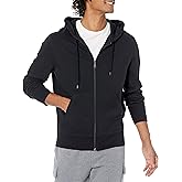 Amazon Essentials Men's Lightweight French Terry Full-Zip Hoodie with Comfortable Fit