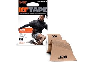 KT Tape, Pro Synthetic Kinesiology Athletic Tape, 16’ Uncut Roll