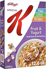 Kellogg's Special K Breakfast Cereal, Fiber Cereal, Family Breakfast, Fruit and Yogurt, 12.6oz Box (1 Box)