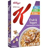 Kellogg's Special K Fruit &amp; Yogurt Breakfast Cereal 12.6 oz | Good Source of Fiber, Family Breakfast