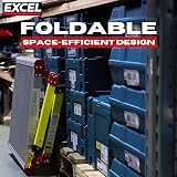 Excel Fibreglass Folding Hop Up Platform Bench 600mm x 600mm view 6