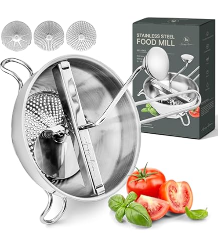 Amazon.com: Louis Tellier X5 (8 qt) Food Mill - 14 3/4