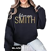 Personalized Future Mrs. T-Shirts, Customized Bride to Be Shirt for Women