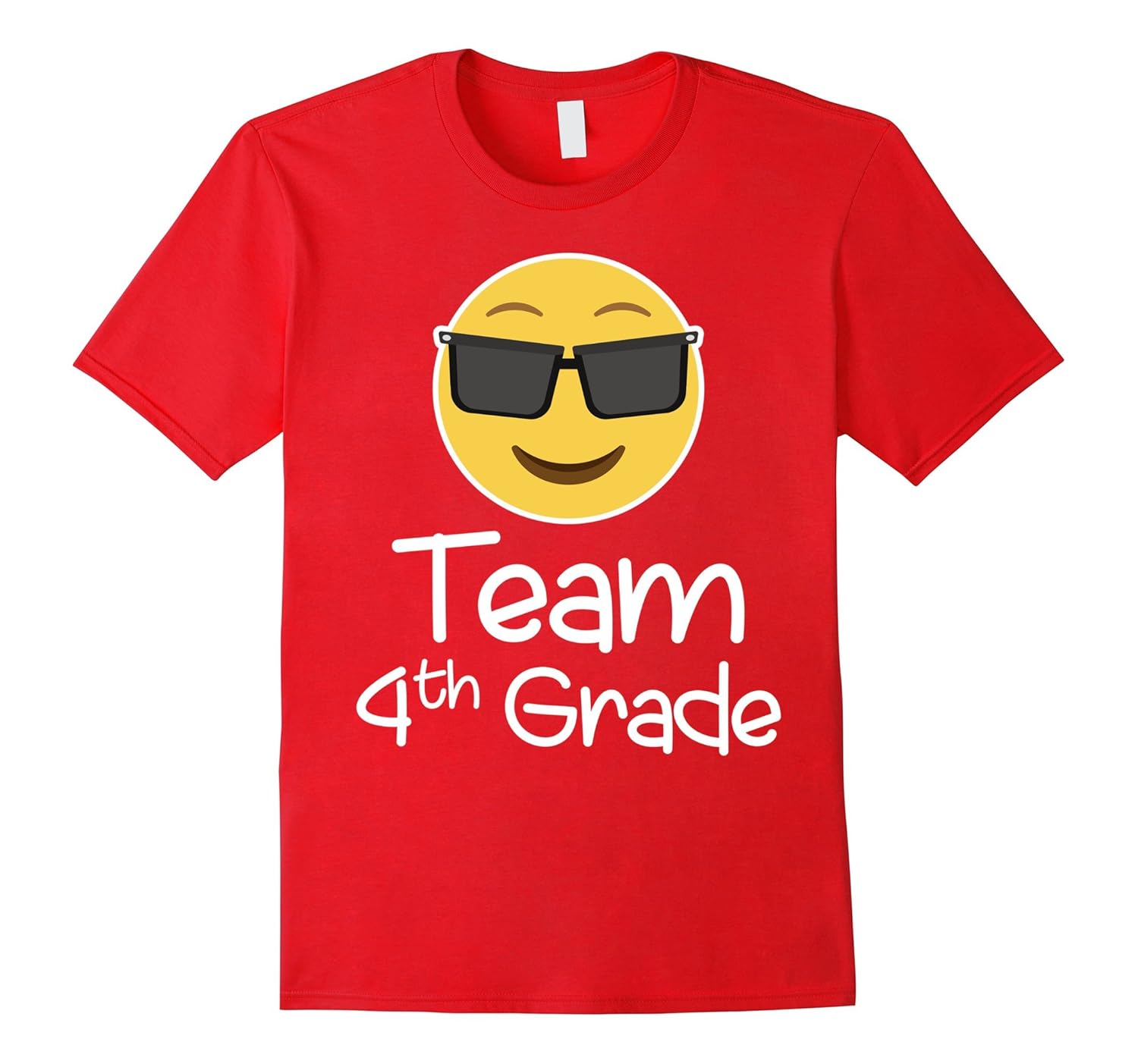 Emoji Team 4 TH Grade Teacher TShirt for lover COOL FUNNY-ANZ