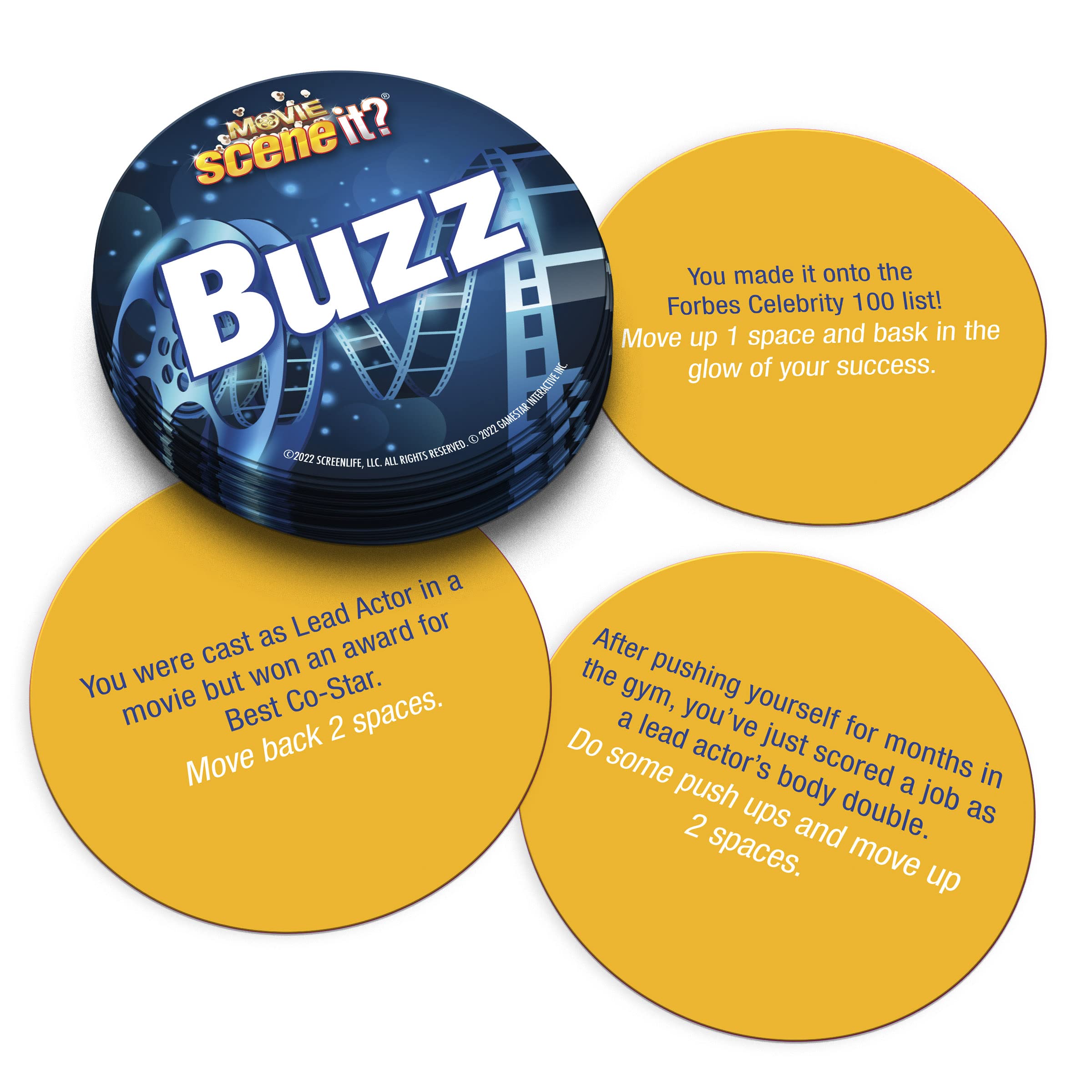 Scene It? Movie Trivia Board Game, The Ultimate Movie Knowledge Test, Puzzle-Solving Family Party Game, Stream Real Clips with Gamestar App