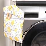 Beldray Lemon Print Peg Bag 33 x 30 cm Hang on Line Indoor Outdoor view 7