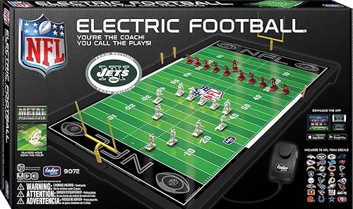 Tudor Games New York Jets NFL Electric Football Game, Multi,
