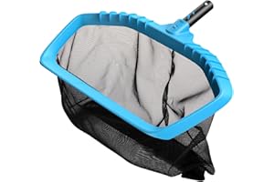 MOWEND Pool Net, Swimming Pool Skimmer Net with Deep Bag Net for Fast Pool Cleaning, Heavy Duty Pool Cleaner Supplies and Accessories, Fits Standard 1-1/4" Pool Pole (Pole Not Included)