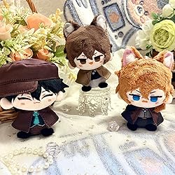 CALEMBOU Anime Plush Keychain, 4" Cute Chibi Ranpo