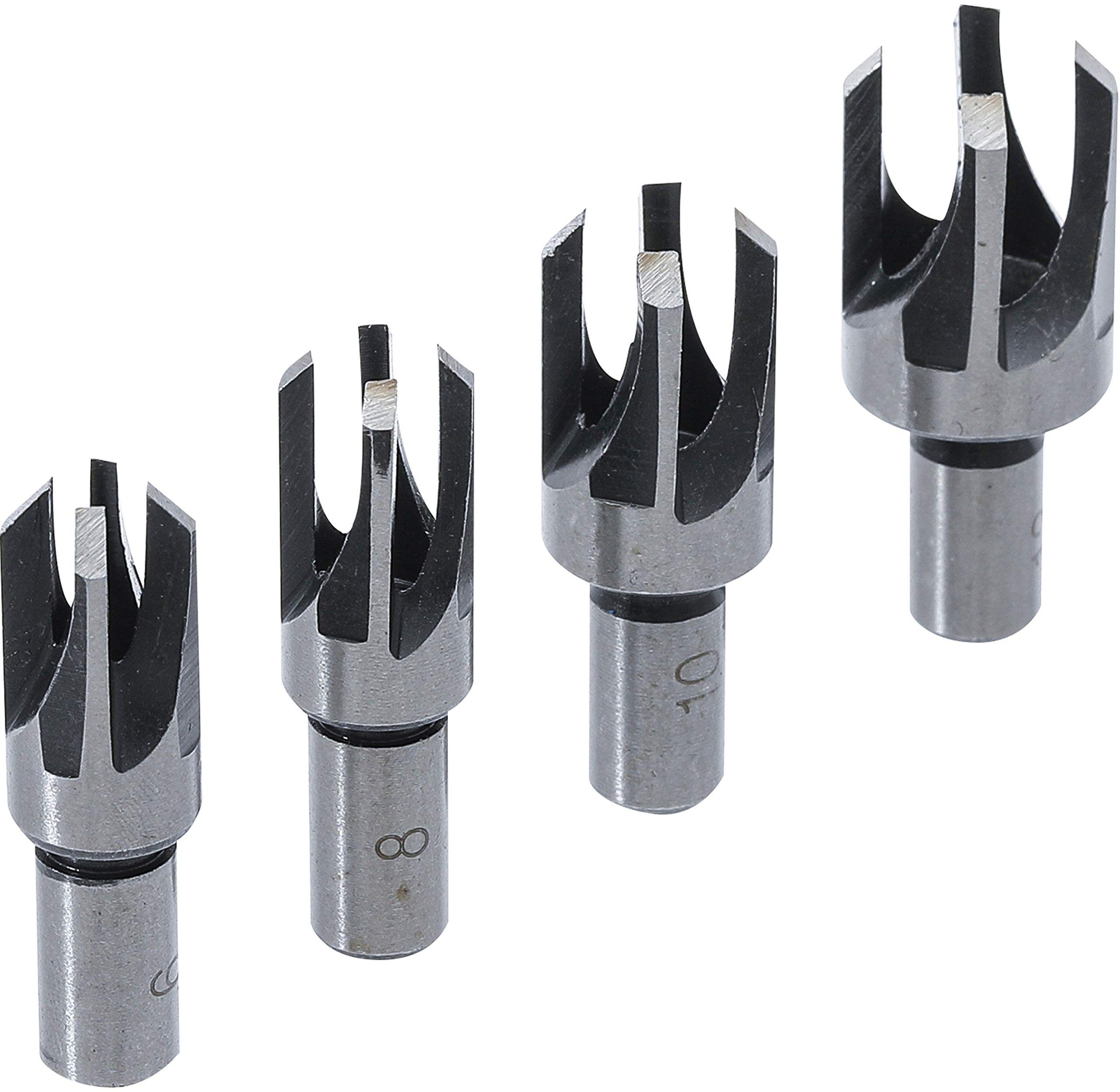 BGS Diy 6838 | Pin Drill Set | 6 - 8 - 10 - 13 mm | 4 pcs.