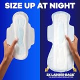 Always Maxi Extra Heavy Overnight Pads with Wings Unscented 20 Count Size 5 view 6