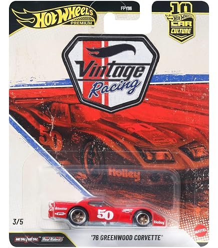 Amazon.com: Hot Wheels Car Culture 76 Greenwood Corvette : Arts