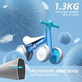 KORIMEFA Baby Balance Bike 10-24 Months 2-3 Wheels Safe First Bike view 3