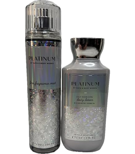 Amazon.com : Bath & Body Works Platinum 4 Piece Set - Fragrance