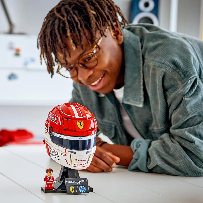 Editions Scuderia Ferrari HP Casque de Charles Leclerc 43014