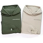 Custom Embroidered Roman Numeral Date Couples Hoodies with Initials on Sleeve – Matching Sweatshirt for Couples – Personalized Valentine’s Day Gifts Multicolor