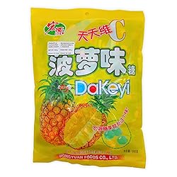 Classic Series Dakeyi Pineapple Hard Candy Hong