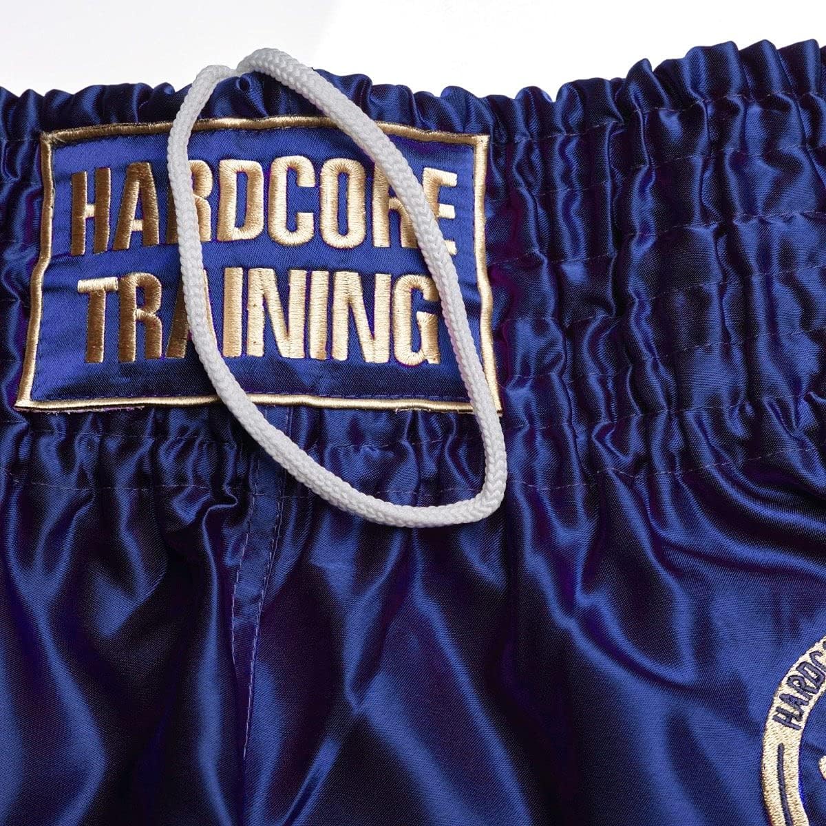 Hardcore Training Classic Muay Thai Shorts Black White Red Camo Blue Kick Boxing MMA Combat Sport Sparring Trunks : Clothing