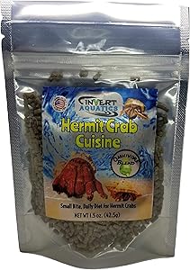 Invert Aquatics Hermit Crab Cuisine - Omnivore Blend Hermit Crab Dry Food