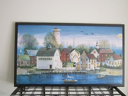 Amazon Com Ozark Mountain Homestead Peaceful Harbor Town Wall