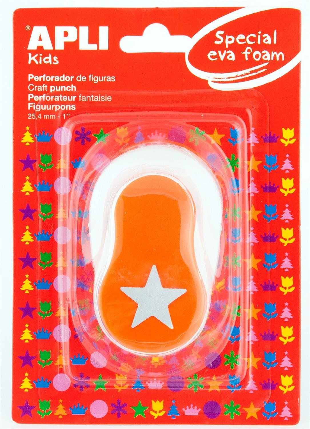 APLI Kids 13301 Star 25,4 mm multicoloured