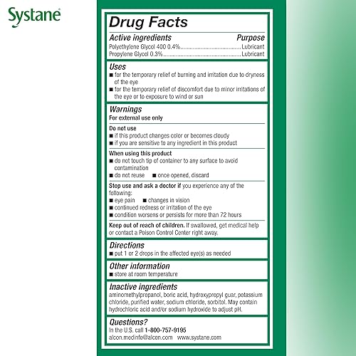 Systane ULTRA Preservative Free Lubricant Eye Drops, 60 Count, Fast-Acting Dry Eye Relief from Irritation & Dryness, Hydrating Eye Drops for Extended Protection, Single-Use Vials in Saudi Arabia | Whizz Vision Care Systane ULTRA Preservative Free Lubricant Eye Drops, 60 Count, Fast-Acting Dry Eye Relief from Irritation & Dryness, Hydrating Eye Drops for Extended Protection, Single-Use Vials in Saudi Arabia | Whizz Vision Care