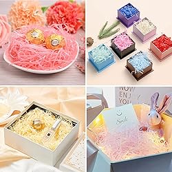 PINENUTS Crinkle Paper Filler for Gift Boxes