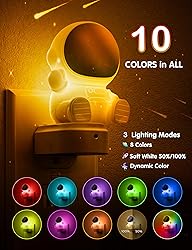 L LOHAS LED Night Light for Kids, 3D Space Night