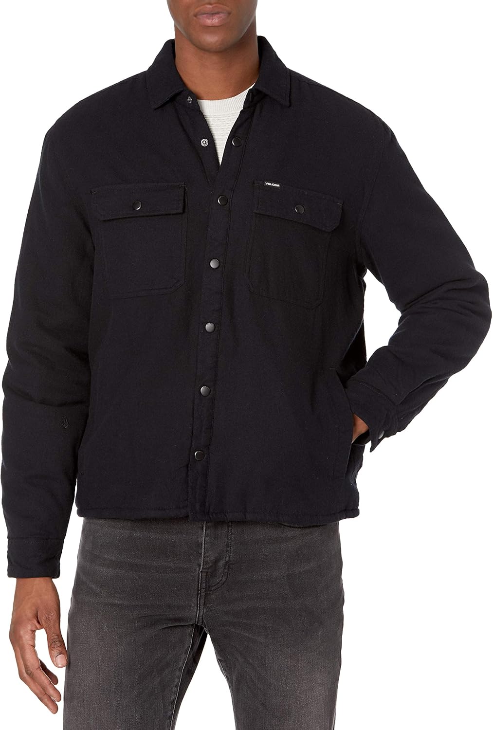 Volcom mens Larkin Classic Fit Jacket: Clothing
