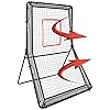 Lacrosse Rebound Net Pro, WINTHAI Lacrosse Rebounder For Backyard With Target Strike Zone Easy Quick Setup Volleyball Baseball Softball And Soccer Training