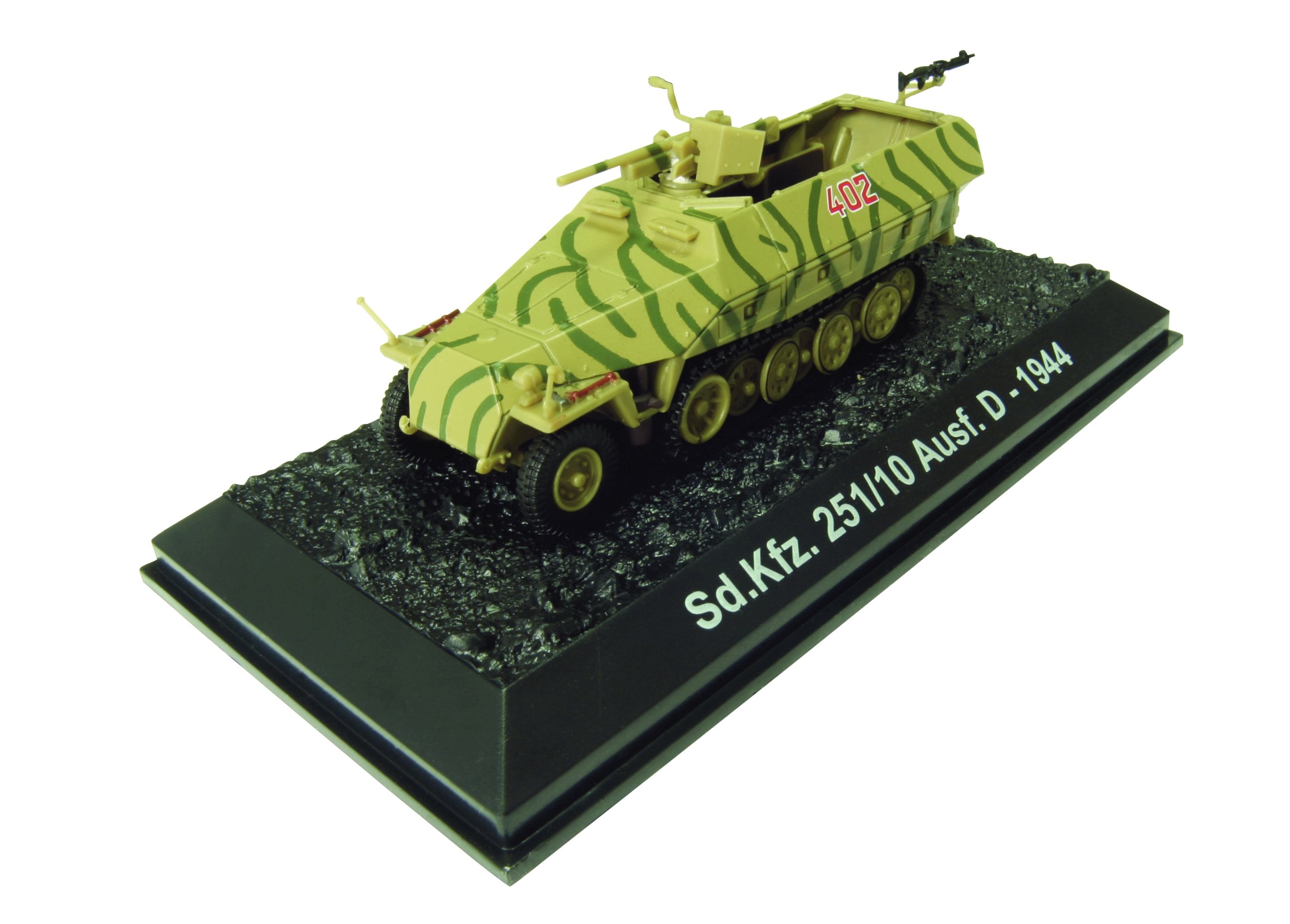 Sd.Kfz.251/10 Ausf.D - 1944 diecast 1:72 model (Amercom BG-6) by Unknown