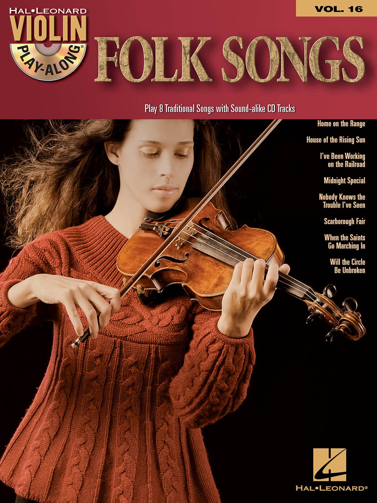 Folk Songs: Violin Play-Along Volume 16 (Hal Leonard Violin Play Along)