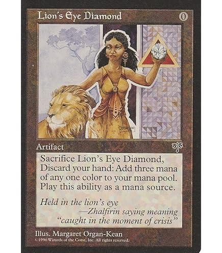 Amazon.com: Magic: the Gathering - MOX Diamond - from The Vault