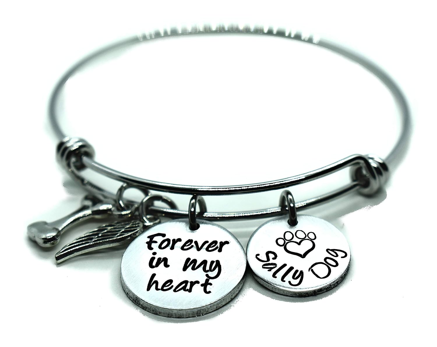 Dog Bracelet for Women, personalized pet