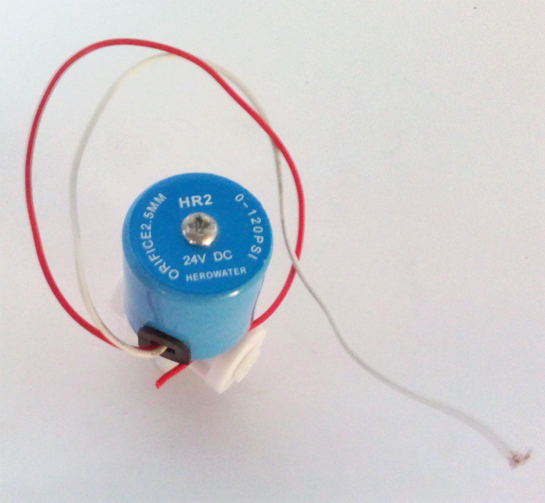 Quenchit Herowater Original Solenoid Valve 24 Vdc With Integrated Connector (Suitable For 1/4" / 6Mm Tubing) For Ro Watre Purifiers