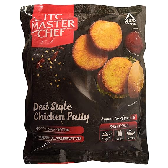 ITC Master Chef Desi Style Chicken Patty, 330g