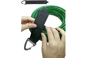 Extension Cord Holder Organizer (4 Pack), 16-Inch Heavy Duty Storage Straps, Cord Hanger for Garage Organization, Garage Stor