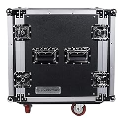 Sound Town 12U PA DJ Pro Audio Rack/Road ATA Case