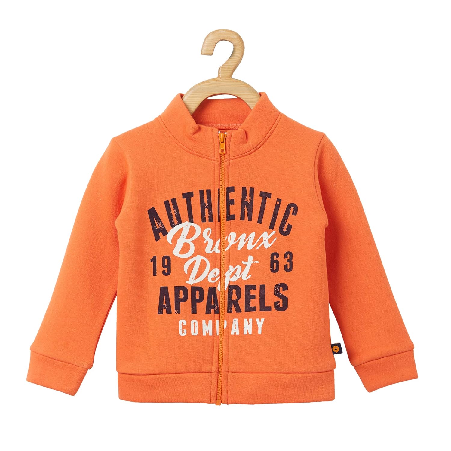 orange graphic sweatshirt