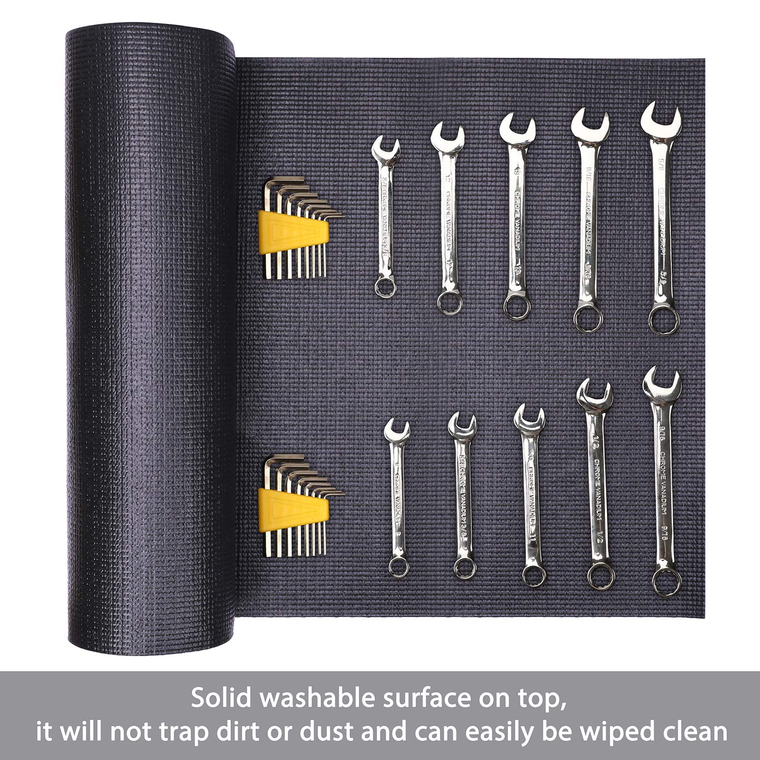 Casoman Professional Tool Box Liner And Drawer Liner Easy Cut Non