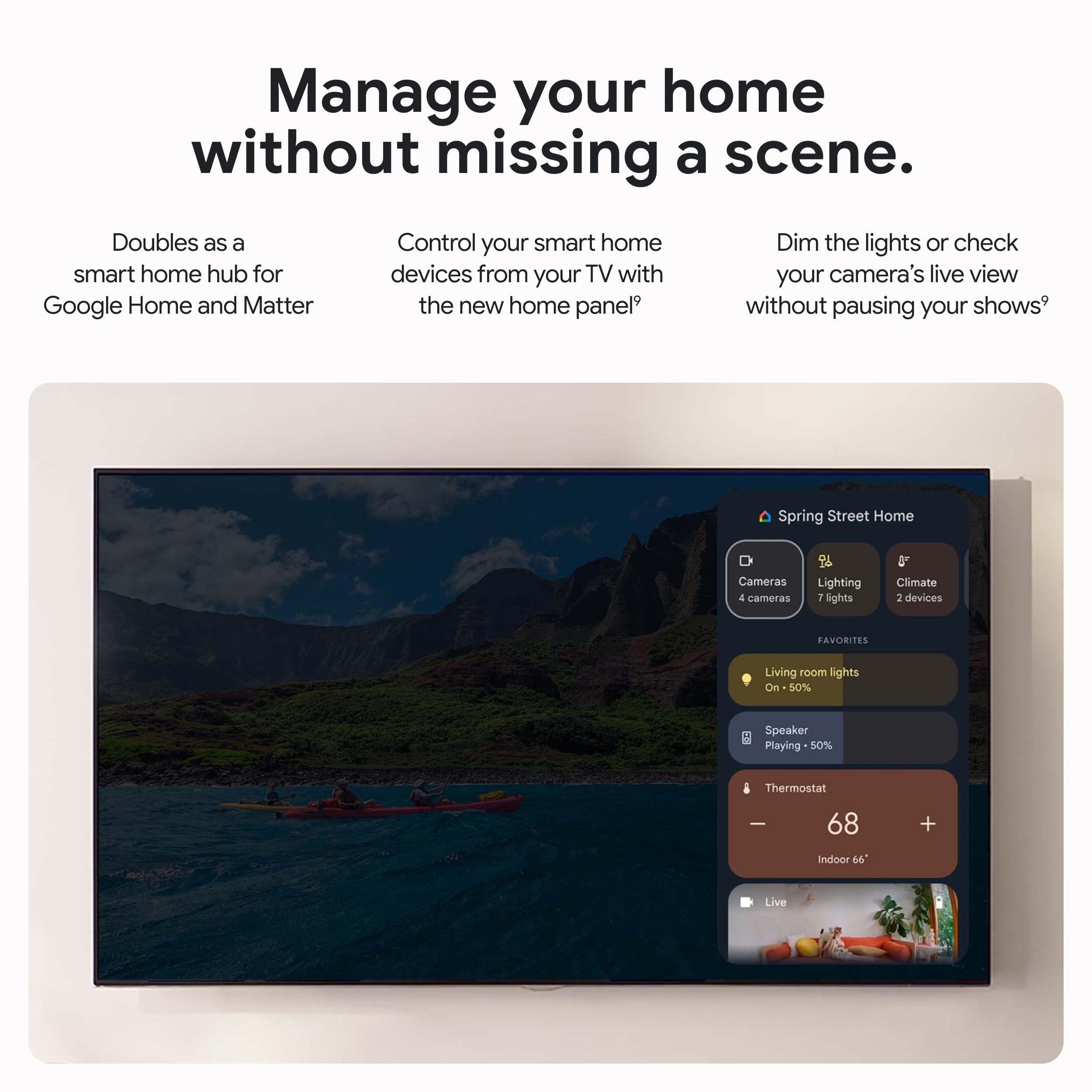 Google TV Streamer 4K - Transmisión rápida de entretenimiento en su televisor con control remoto de búsqueda por voz - Vea películas, programas, TV en vivo y Netflix en 4K HDR - Control inteligente del hogar - 32 GB de almacenamiento - Hazel
