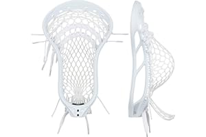StringKing Men’s Mark 2F Faceoff Lacrosse Head Strung with Type 4f Mesh