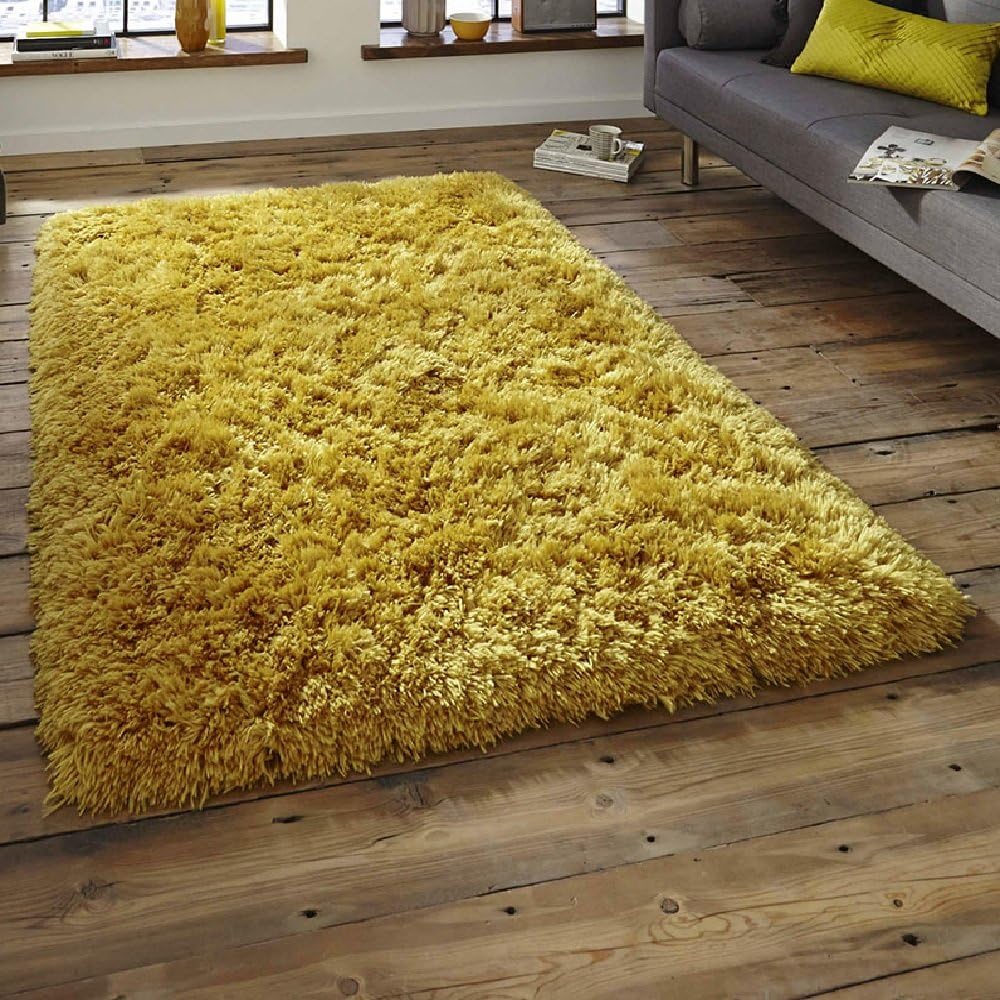 MODERN SUPERSOFT SHAGGY 8cm THICK PILE LUXURY FLOOR RUG QUALITY RUG