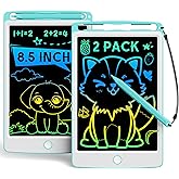 bravokids Kids Toys 2 Pack LCD Writing Tablet for Kids, 8.5 Inch Colorful Doodle Board Drawing Tablet Pad Erasable, Toddler L