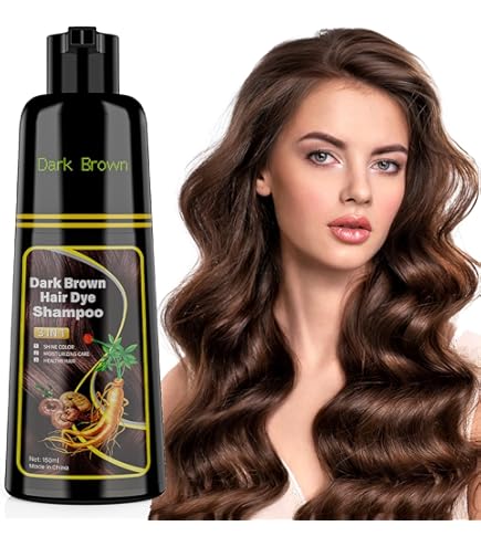 Amazon.com : Hair Dye Shampoo 3 in 1, Herbal Shampoo Hair Dye for