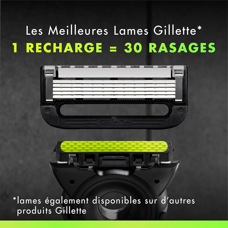 Labs Lames de Rasoir Homme, Pack de 4 Cartouches