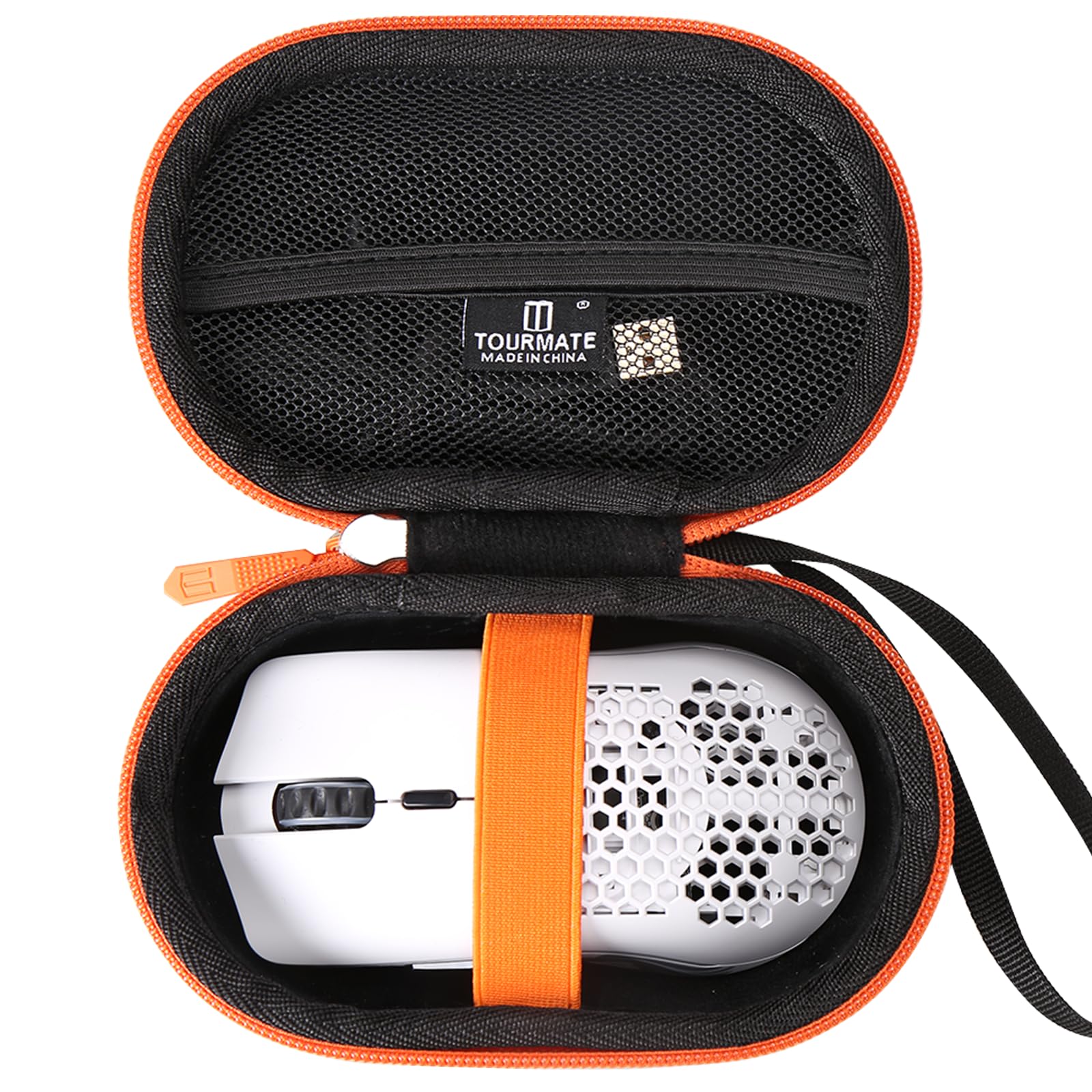 Photo 1 of Tourmate Storage Case for Glorious/TMKB Falcon M1SE/HyperX Gaming Wireless Mouse, Model O/D RGB Mouse with Lights Hard Travel Case, Protective Carrying Storage Bag(Only Box)